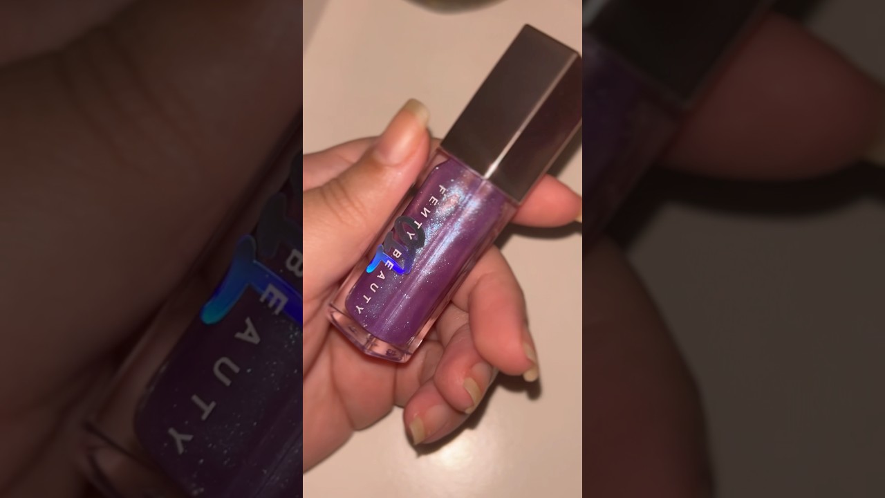 Gloss Bomb Oil Fenty Beauty 💎 Cor: Miss Jellyfish 🪼🩵💜🩷💙