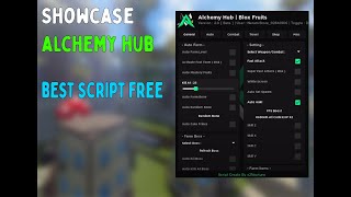 Blox Fruit | Showcase Alchemy Hub