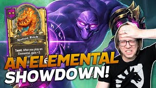 The BIG Elemental Showdown! | Hearthstone Battlegrounds | Savjz