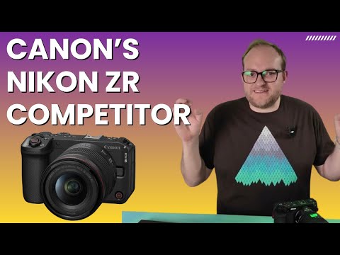 Canon R6 V - the new creator centric camera by canon - a ZR competitor? 