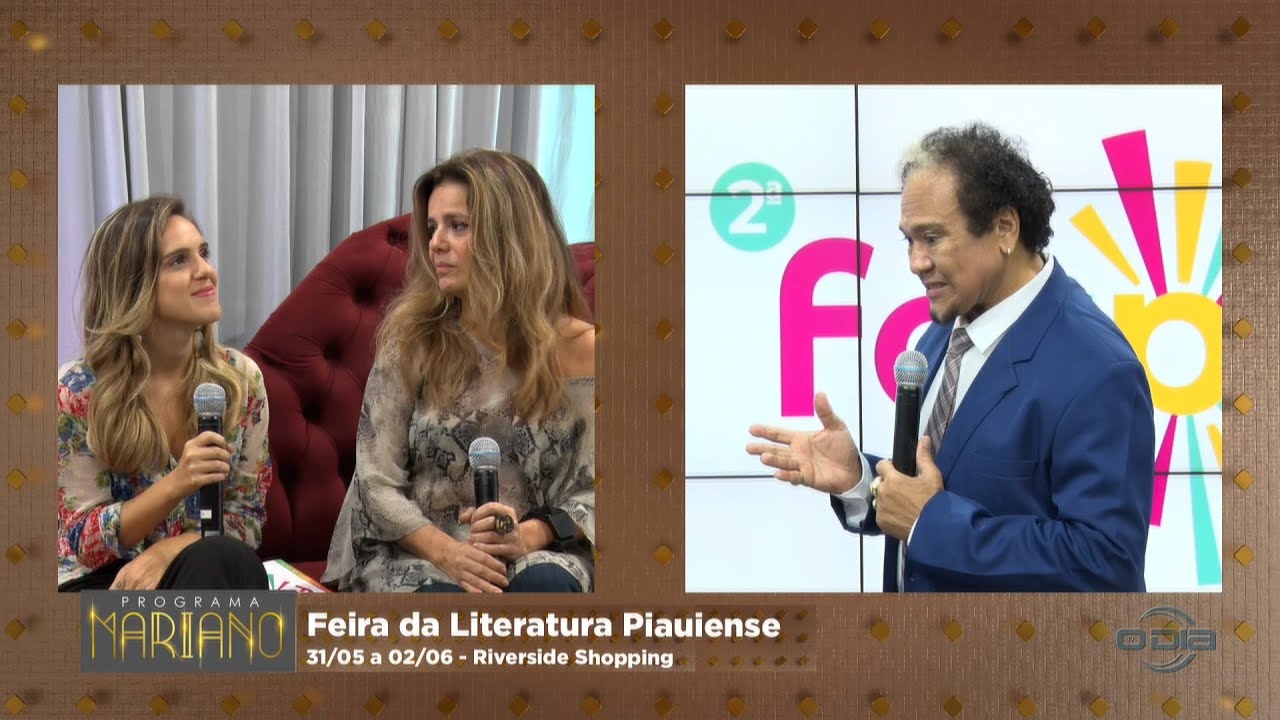Patrícia Mellodi e Clara Mello falam de Feira da Literatura que ocorrerá em Shopping 27 05 2023