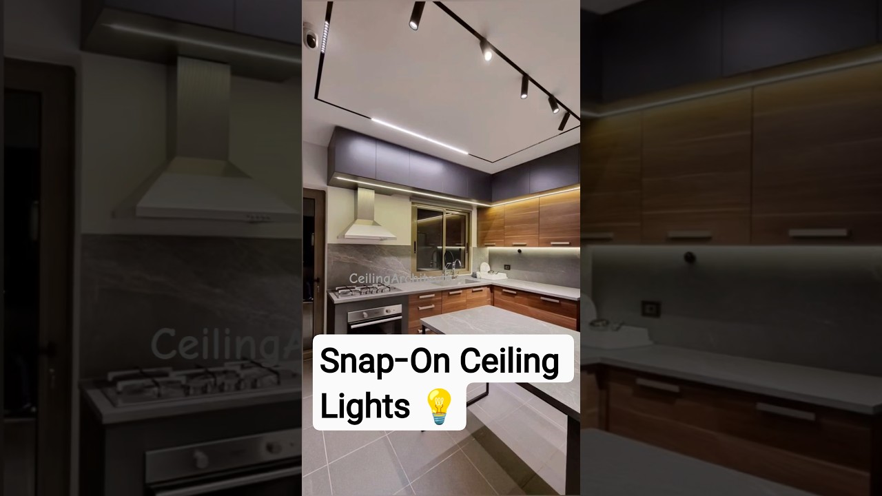 Magnetic Ceiling Lights That Snap In Like Magic – You Need to See This! ✨