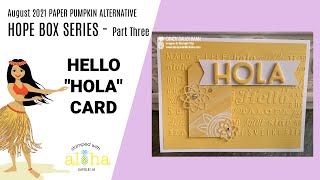 Hello HOLA Card