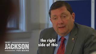 Troy Jackson: Abortion is healthcare. Healthcare is a human right.