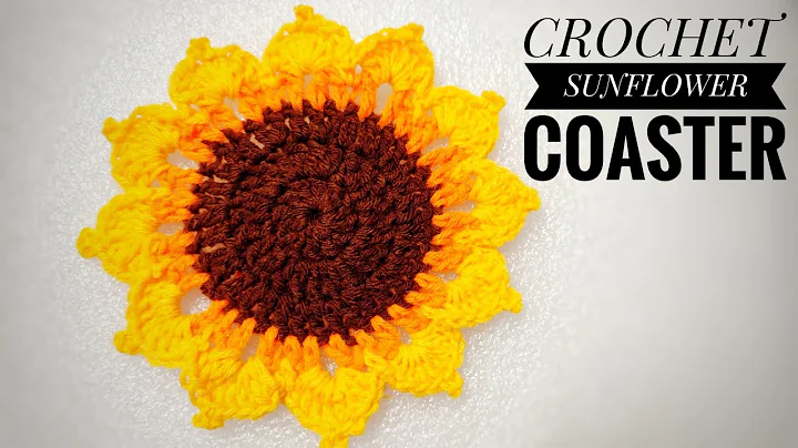 Learn to Crochet a Stunning Sunflower Coaster