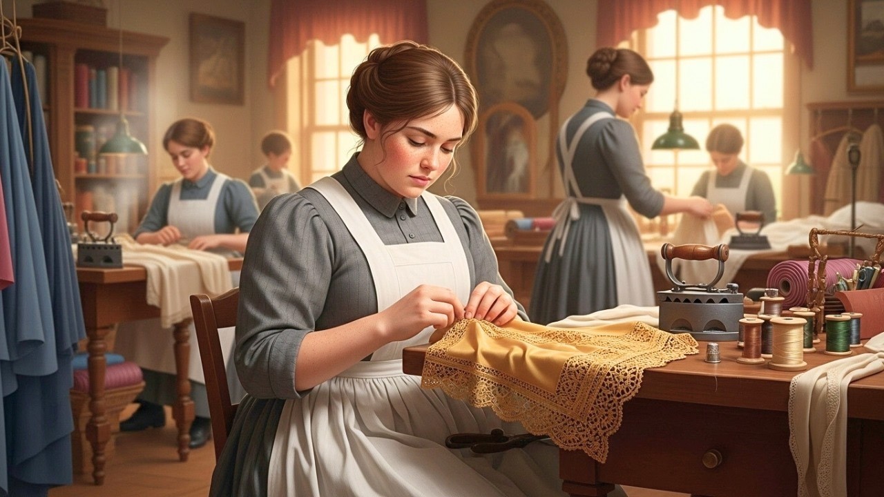 MAGNATE CRUEL SE BURLÓ DE LA COSTURERA OBESA ANTE TODOS — ELLA CONTESTÓ EN SILENCIO Y LO DEJÓ HEL