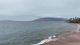 Kihei Maui Hawaii, March 2024, Kamaole Beach II, Drone Whale Watching, Fishing Rocks, Kihei Strip..