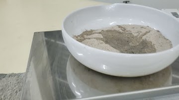 Moisture Absorption part 1 0.1 (1:6 Ratio Preparation)