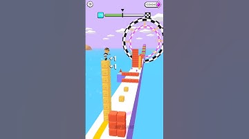 Cube Surfer (by VOODOO)  Level 170 । XRP Gaming #cubesurfer #gameplaywalkthrough #shorts