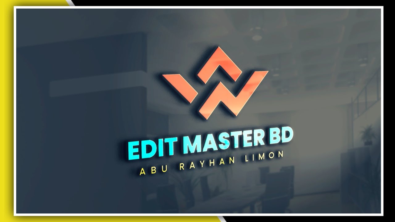 How to create Simple Logo | Professional logo design in pixelLab - YouTube