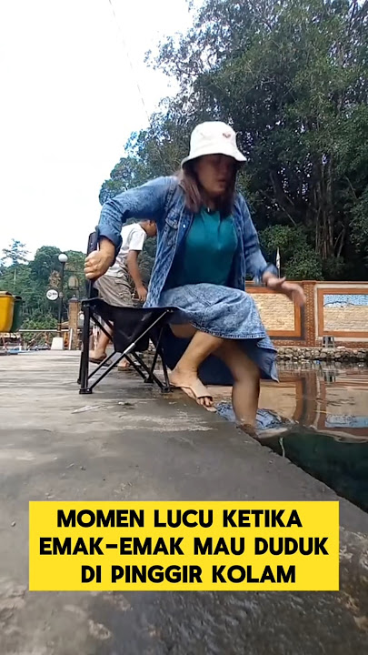 momen lucu ketika emak-emak nyungsep bikin ngakak ‼️‼️ #ngakak #lucu #kocak #ketawa #emakemak