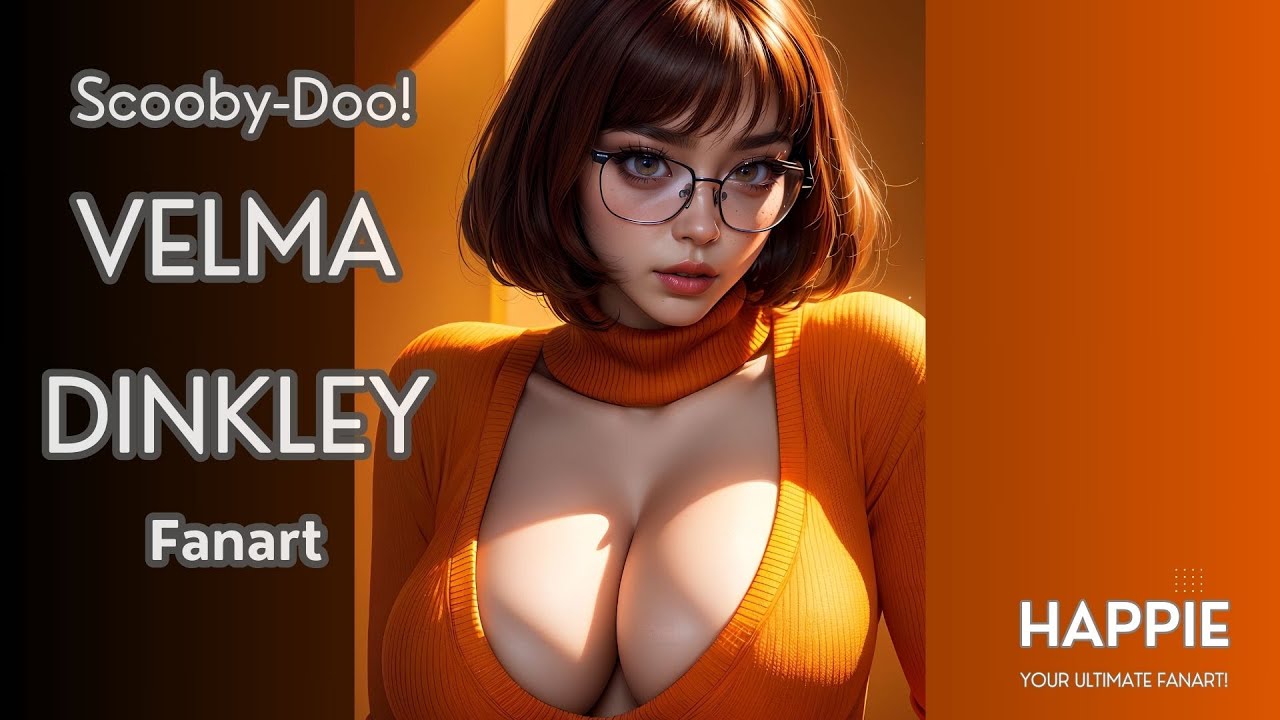 AI Cosplay Velma Dinkley, ScoobyDoo! Fanart, AI ART LOOKBOOK , ヴェルマ