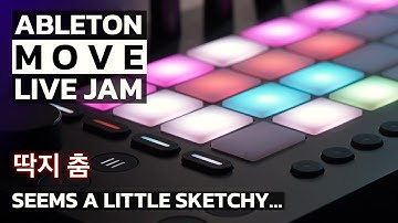Ableton Move: a sketchpad or a groovebox? Live trance/EDM jam