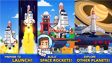 Rocket Star - Idle Space Factory Tycoon Games Android Gameplay