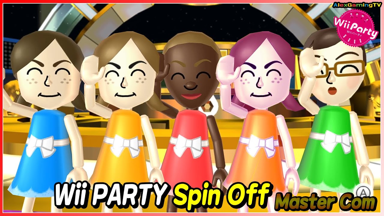 Wii Party Spin Off Master Com Lucia Vs Emma Vs Asami Vs Lucia Alexgamingtv Youtube