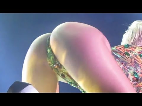 Ass Show Preview:Miley Cyrus - Bangerz Tour in Tacoma  1080p HD