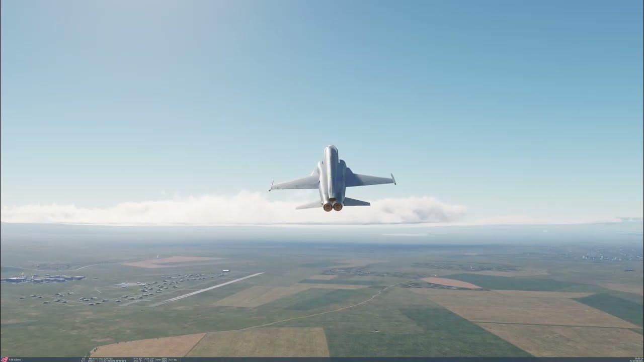 DCS Beginner F5E first flight YouTube