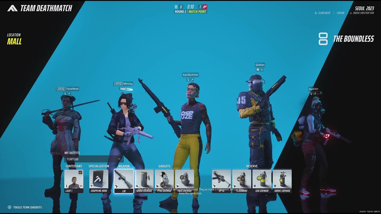 THE FINALS 5vs5 standard rifle 68