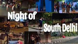 Night Life of Delhi || Roads are Redlight Area || not family suitable || South & East Delhi RedLight