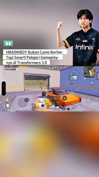 HBADIKBOY Bukan Cuma Barbar, Tapi Smart! Pelajari Gameplay-nya di Transformers 3.9 🔥 #pubgshorts