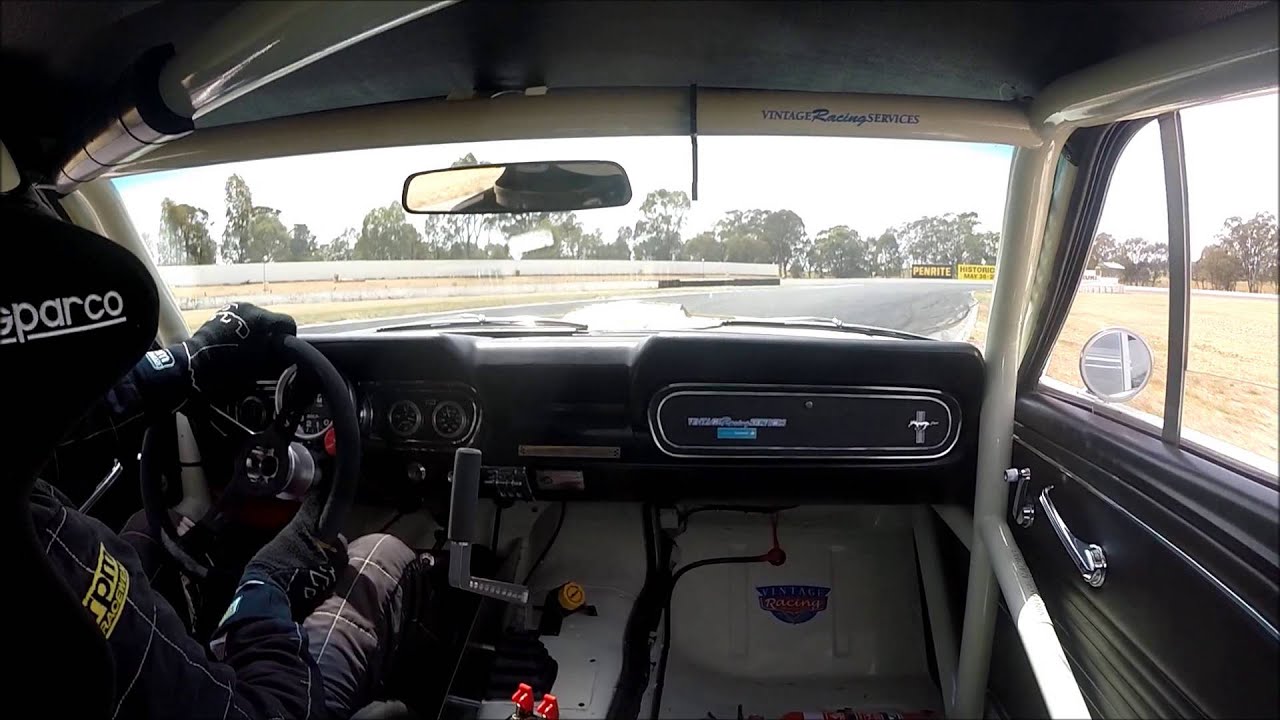 Vintage Racing Services built 66 Shelby GT350 Race Car 1st Test