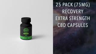 The Treehouse Remedy: Product Review (CBD 75mg Extra Strength Recovery Capsules).