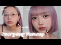 【毎日メイク】写真が盛れて盛れてしょうがない最強ﾒｲｸ🖤