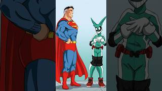 Deku meets Superman Deku meets Superman