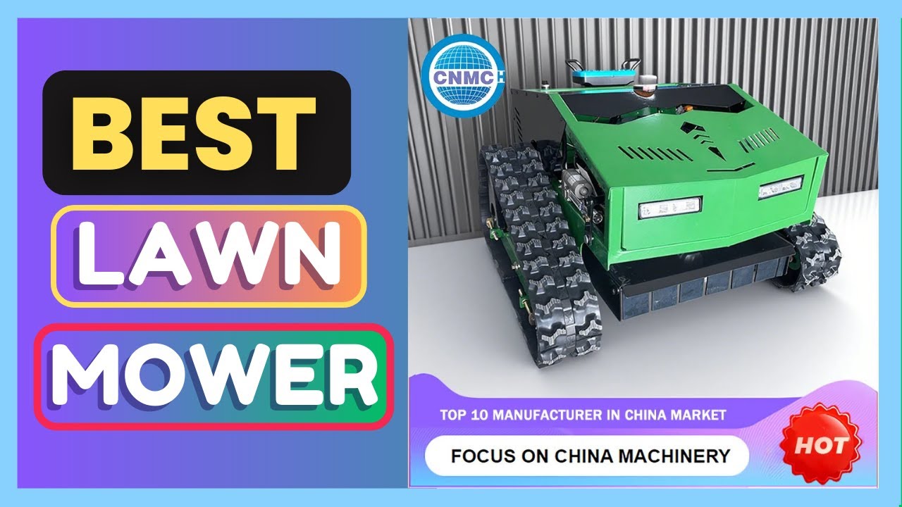 Best Lawn Machine Efficient Ing and Garden Robot Mower