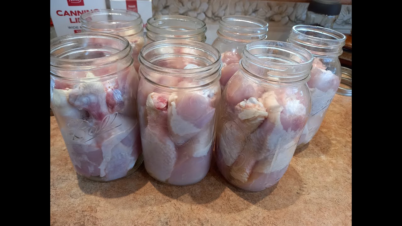 CANNING CHICKEN LEGS BONE IN YouTube