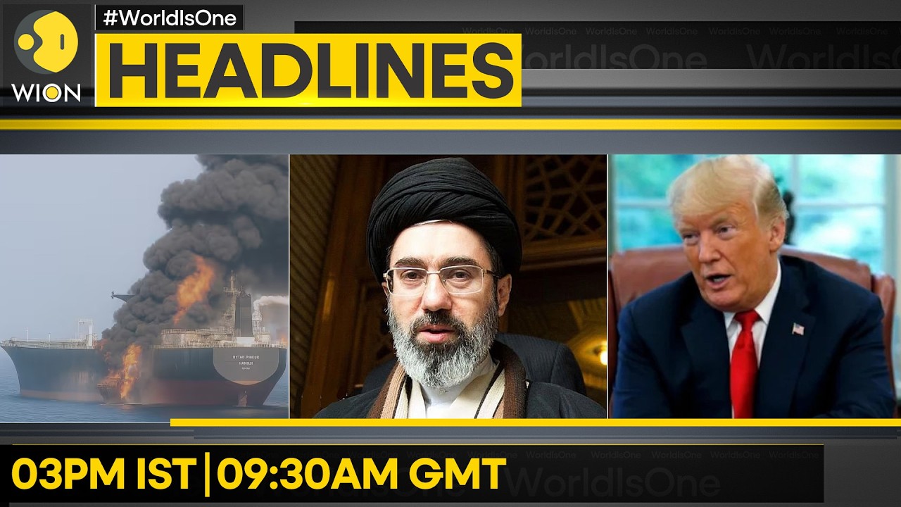 Mojtaba Khamenei Lightly Injured: Claims | Ship Hit By Projectile Off UAE Coast | WION Headlines