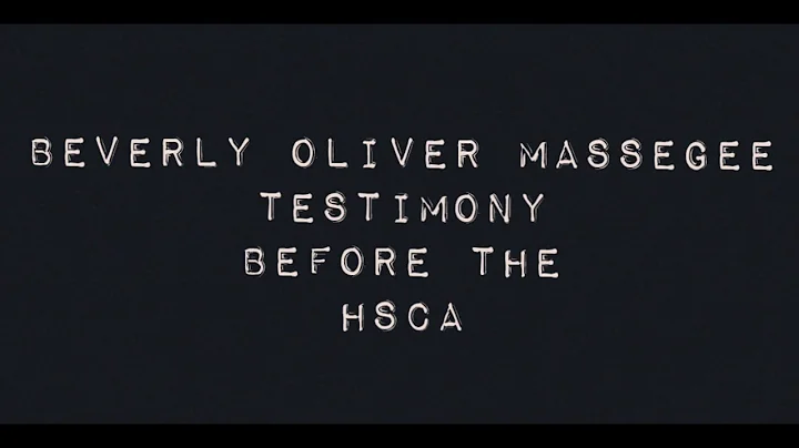 Beverly Oliver Massegee HSCA Testimony (March 12, ...