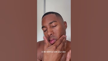 4 simple SKINCARE tips (for men)