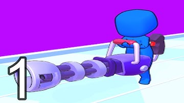 Merge Battle Run - Gameplay Walkthrough Part 1 All Levels (Android, Ios)