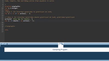 Vòng lặp For (Lập trình pascal cơ bản)