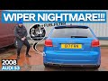 Fixing the DROPPED rear wiper on my Audi S3 8P
