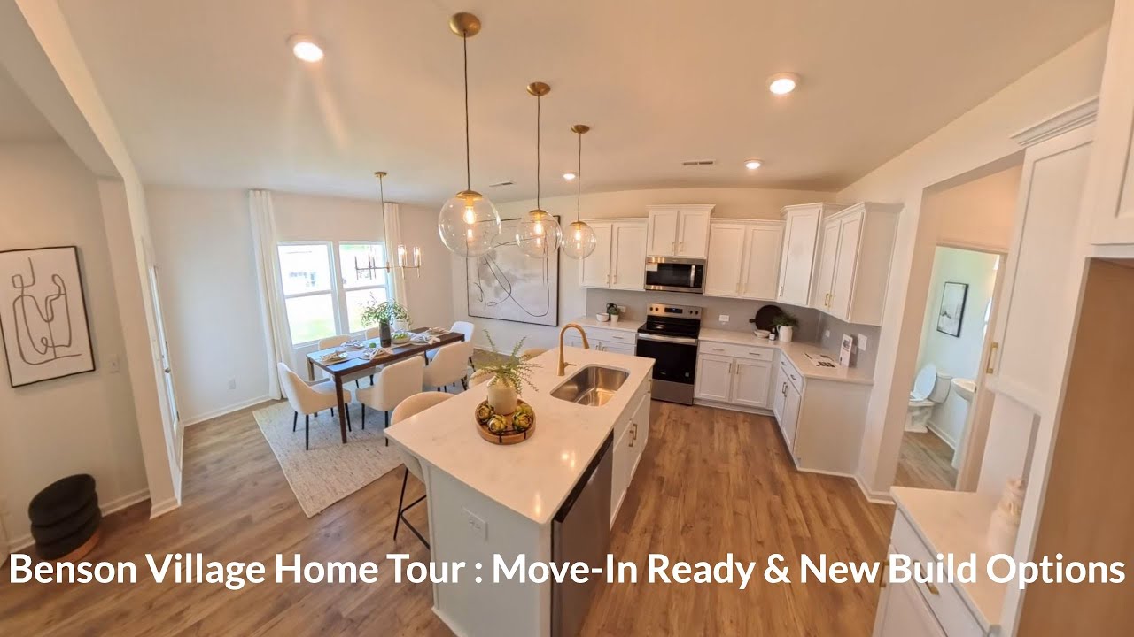 Three New Move-In Ready Homes In Benson Village