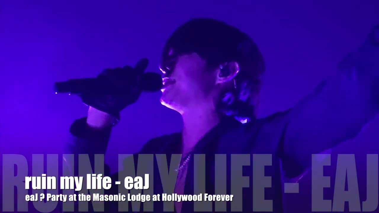 06272025 ruin my life - eaJ at the Masonic Lodge Hollywood Forever