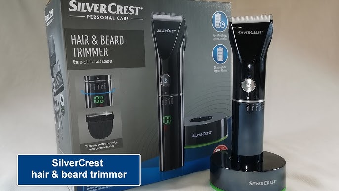 Silvercrest Hair and Beard Trimmer 5 in-1 SHBS 3.7 E6 - YouTube
