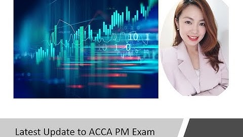 Update on ACCA PM exam for Sept 2021 and onwards: Correlation and Regression Analysis