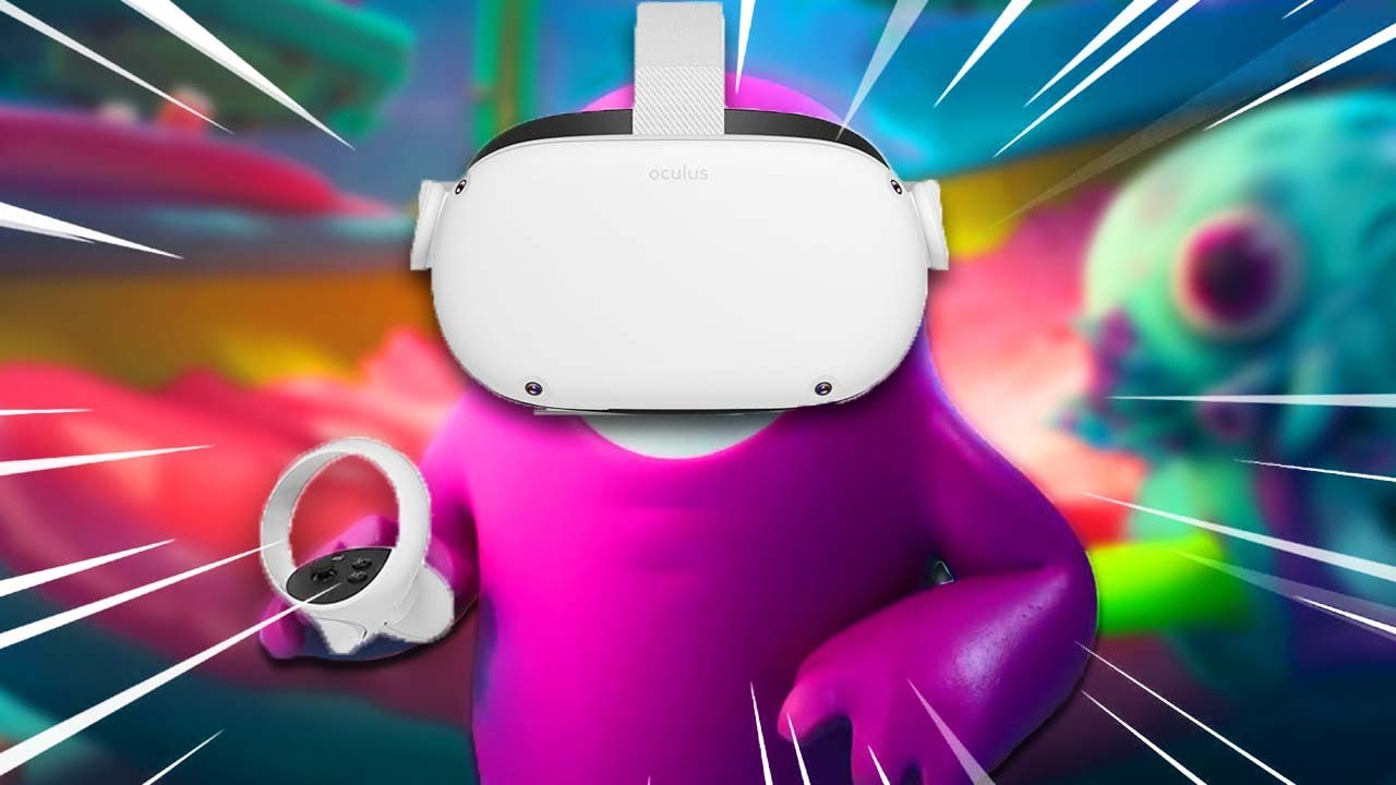 Playing FALL GUYS IN VR… - YouTube