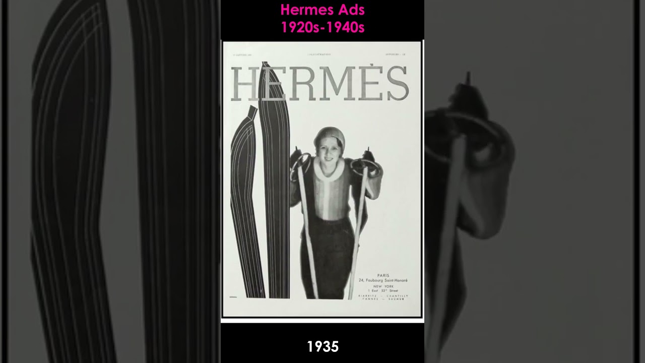 Vintage Luxury Ads from Hermes 