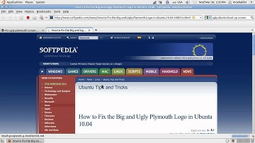 Howto Fix Ugly Bootup Screen in Ubuntu 10.10(10.04)