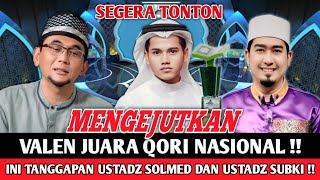 DETIK-DETIK VALEN TUNJUKAN KUALITAS QORI TERBAIK, TAK KALAH BAGUS DENGAN QORI TERBAIK NASIONAL!?