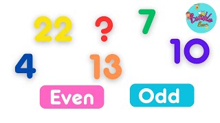 KIDS QUIZ - ODD OR EVEN NUMBERS | MATHS QUIZ | BUMBLE BEE