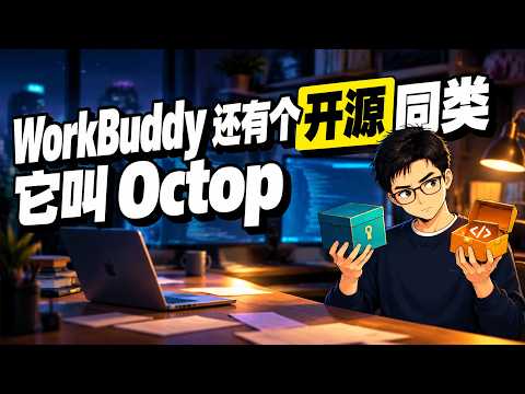 WorkBuddy vs Octop：腾讯两个 AI 助手实测，差别不在能不能接你的模型