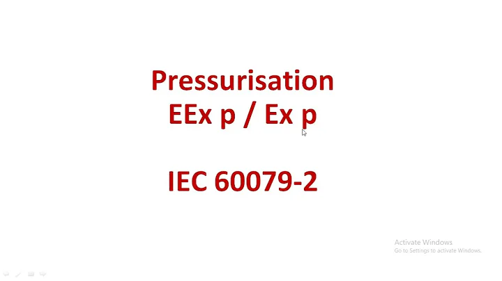 Pressurized Equipments | EEx p or  Ex p | IEC 60079-2 | Pressurized Encapsulation in Explosion Areas