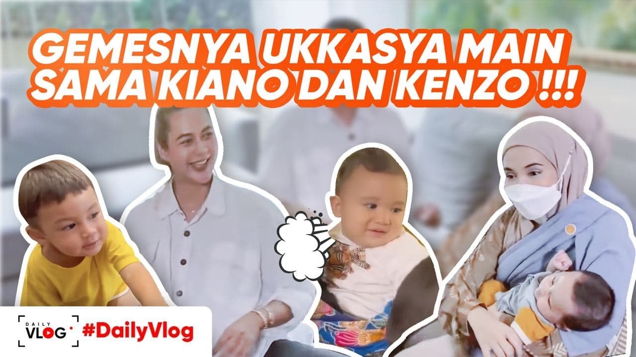 UKKASYA CEMBURU ?!!! MAMI KIA MALAH GENDONG KENZO!!! | #DailyVlog