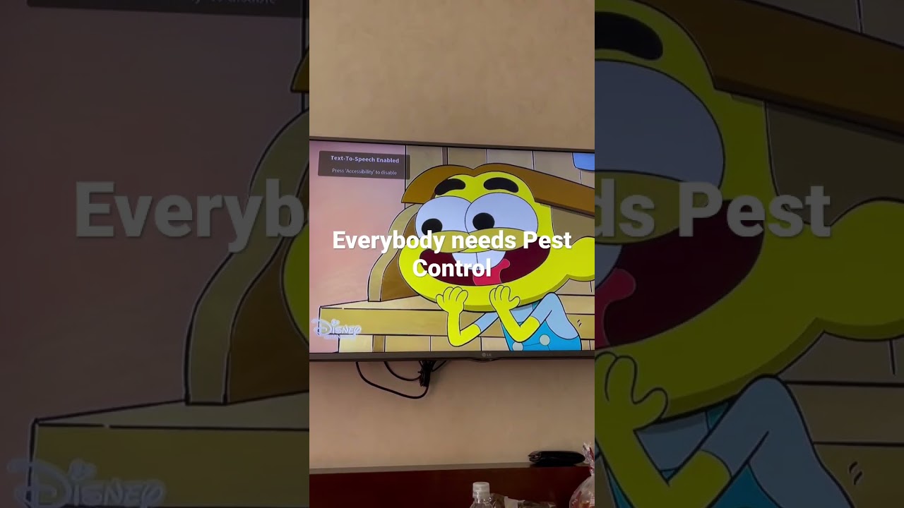 Everybody needs pest control! 