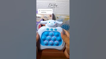 cute CINNAMONROLL quick push pop Fidget Puzzle Game 🎮🐶 #cinnamoroll #fidgettoys #sanrio #cute